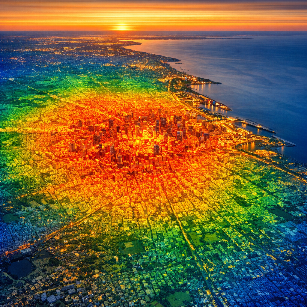 Understanding the Urban Heat Island Effect in Buenos Aires