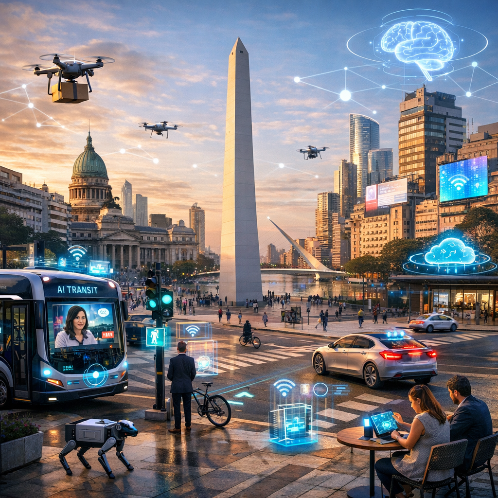 La Inteligencia Artificial Transforma la Vida Cotidiana en Buenos Aires
