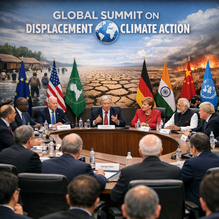 Global Displacement and Climate Action: Key International Trends Shaping Our World